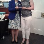 Winner of Captain's Prize, Niamh Quinn